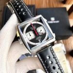 Swiss Made TAG Heuer Monaco Series Stainless steel Black 39mm Watch